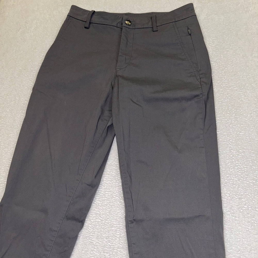 Birddogs The Khakis Slim Fit Chino Pants Mens 28x28 Grey Unlined Stretch Cotton